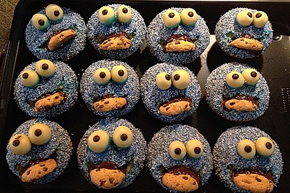 Krümelmonster Muffins 7