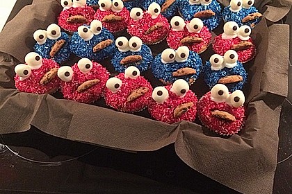 Krümelmonster Muffins 1
