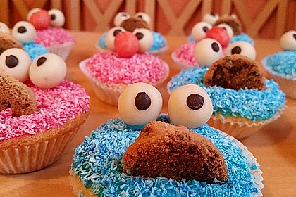 Krümelmonster Muffins 13