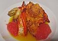 Hummer in der Orangenkruste mit Ingwer - Orangen - Sauce