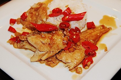 Gegrilltes Kabeljaufilet mit Chilimarinade 3