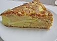 Apfelkuchen mit Puddingf&uuml;llung
