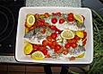 Dorade aus dem Backofen
