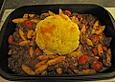 Hackfleisch - Schupfnudelpfanne mit gratiniertem Blumenkohl