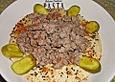 Hummus mit Hackfleisch