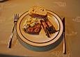 Filetsteaks mit Pfifferlingen und Bohnen im Speckmantel