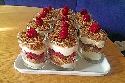 Himbeerdessert mit Spekulatius 4