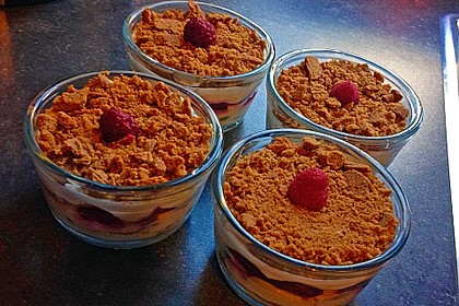 Himbeerdessert mit Spekulatius 45