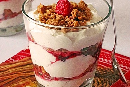 Himbeerdessert mit Spekulatius 13