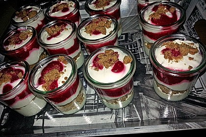 Himbeerdessert mit Spekulatius 26