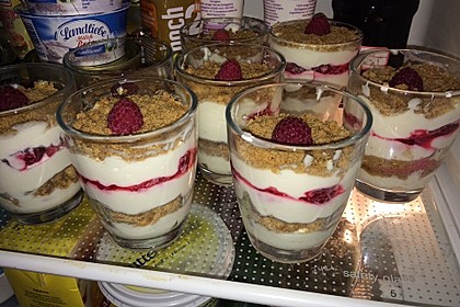 Himbeerdessert mit Spekulatius 66