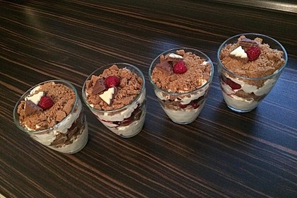 Himbeerdessert mit Spekulatius 58