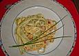 Nudeln an Champignonsauce