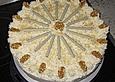 Walnuss - Sahne Biskuittorte