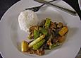 Gebratener Spargel mit Schweine- oder  Rinderfilet