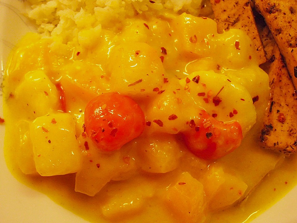 Currysoße mit Früchten (Rezept mit Bild) von MJ52 | Chefkoch.de