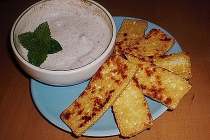 Gebackener Tofu mit w&uuml;rzigem Joghurt