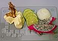 Caipirinha - Parfait mit Limettenso&szlig;e und Zuckerrohrschaum