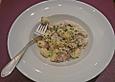 Gnocchi in Wei&szlig;wein - So&szlig;e mit Schinken