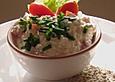H&uuml;ttenk&auml;se - Kirschtomatensalat