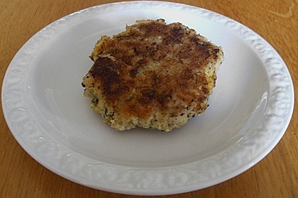 Fischfrikadellen rustikal