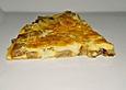 Knoblauch - Brot - Omelette