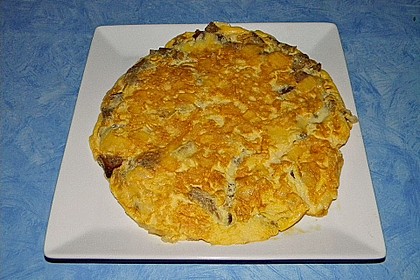 Knoblauch - Brot - Omelette 1