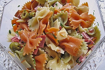 Nudelsalat, pikant