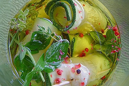 Zucchinir&ouml;llchen mit Gorgonzola 1