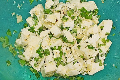Raclette mit Lachs und Mozzarella