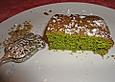 Gr&uuml;ner Tee Kuchen