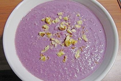 Rotkohl - Walnuss - Suppe 2