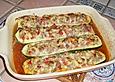 Zucchini lecker gef&uuml;llt