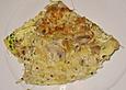 Omeletts mit Sprossen und Champignons