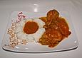 Huhn - Auberginen Eintopf mit Kurkuma