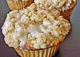Marzipan - Apfel - Muffins mit Zimtstreuseln