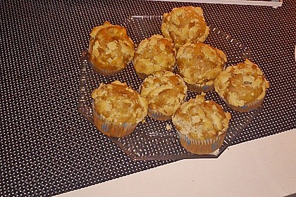 Marzipan - Apfel - Muffins mit Zimtstreuseln 1