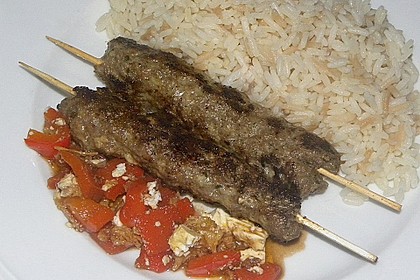 Hackfleisch - Spie&szlig;e auf t&uuml;rkische Art