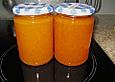 K&uuml;rbismarmelade mit &Auml;pfeln und Ingwer