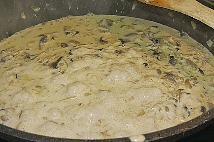 Putenschnitzel mit Champignonkruste &uuml;berbacken 11