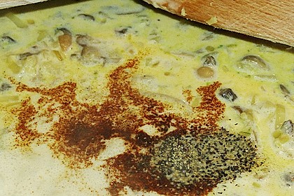 Putenschnitzel mit Champignonkruste &uuml;berbacken 16