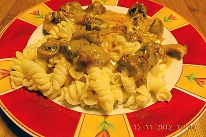 Putenschnitzel mit Champignonkruste &uuml;berbacken 26