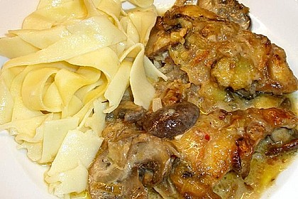 Putenschnitzel mit Champignonkruste &uuml;berbacken 35