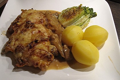 Putenschnitzel mit Champignonkruste &uuml;berbacken 37