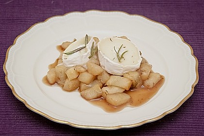 Gegrillter Ziegenfrischk&auml;se mit Birnenchutney 2