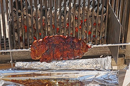 Spie&szlig;braten vom Holzkohlegrill 6