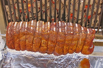 Spie&szlig;braten vom Holzkohlegrill 8
