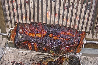 Spie&szlig;braten vom Holzkohlegrill 9