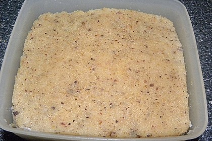 Haselnuss - Grieß - Dessert auf türkische Art 3