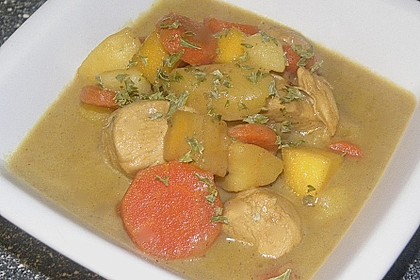 H&auml;hnchen - Mango - Curry
